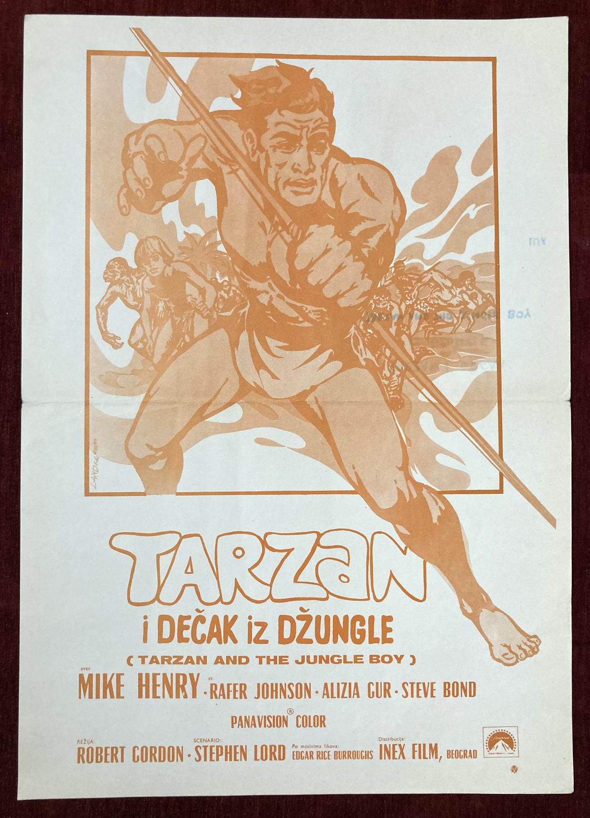 tarzan movie poster