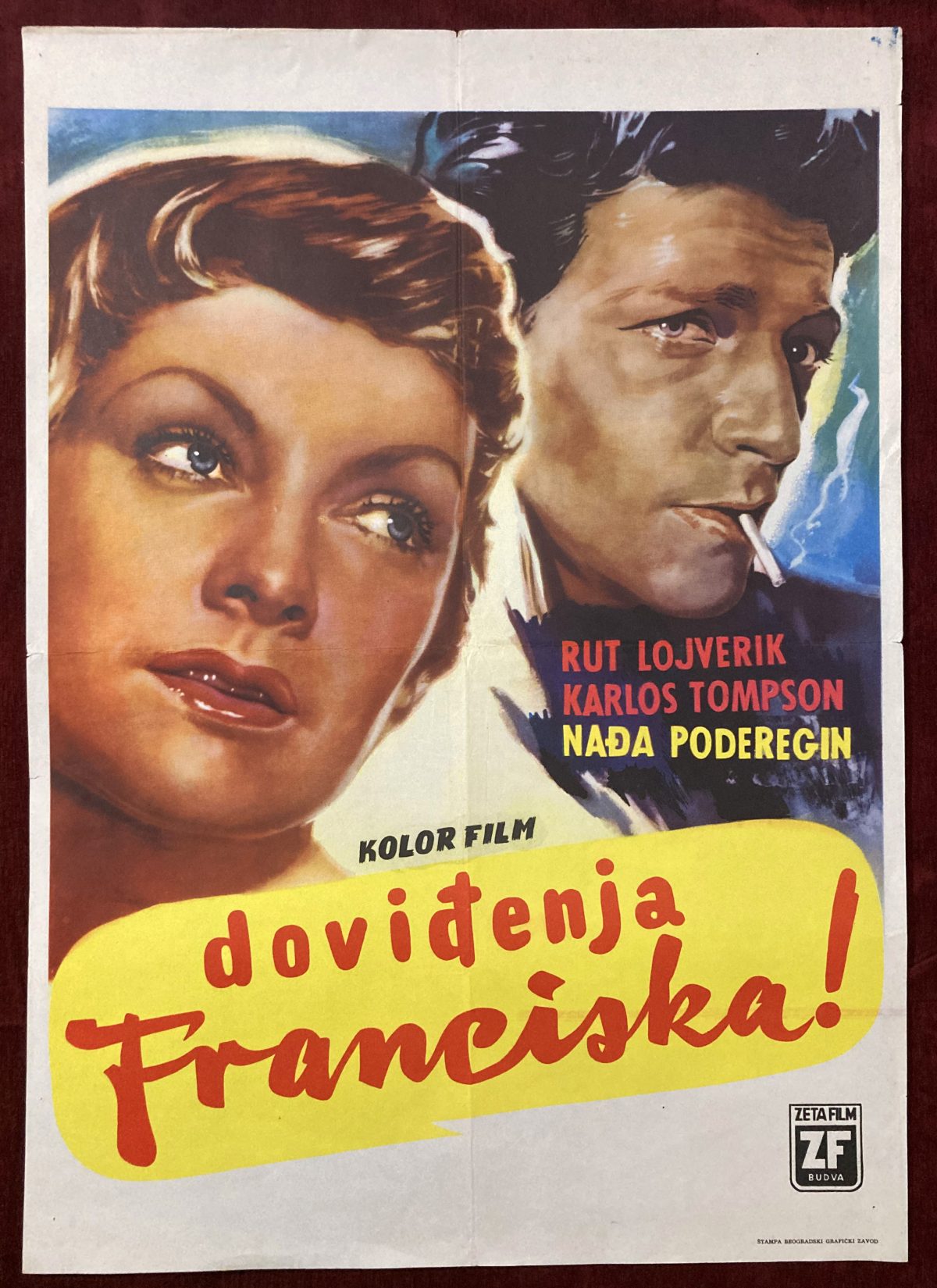 Auf Wiedersehen Franziska movie poster