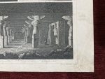 Indian Architecture Engraving Art Antique Print 1851 Heck - Image 4