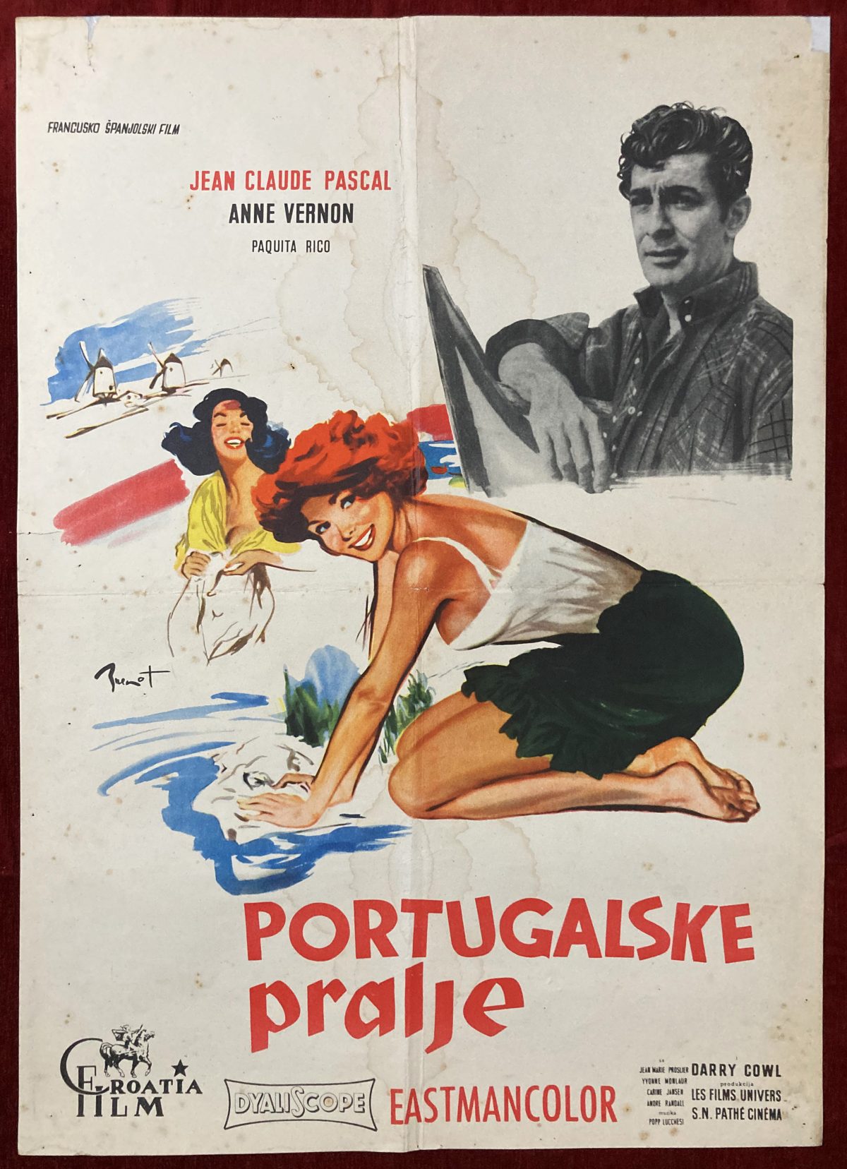 Lavandieres du Portugal poster