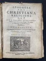 Apologia Christiana title page