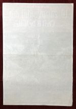 1956 Original Movie Poster Ten Commandments Brynner Charlton Heston Baxter - Image 5