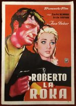 1961 Original Movie Poster Un nommé La Rocca Man Named Rocca Belmondo Kaufmann - Image 2