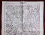 1952 Original Military Topographic Map Arandjelovac Bukulja Kosmaj Serbia - Image 2
