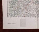 1952 Original Military Topographic Map Arandjelovac Bukulja Kosmaj Serbia - Image 4