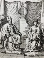 Chongzhen Ming Antique Print Engraving 1683 Copperplate Art - Image 4