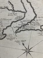 Cestos River Map Antique Copperplate Belling Liberia Africa - Image 3