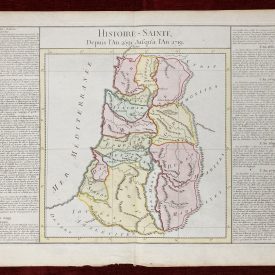 Histoire sainte antique map