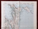 1957 Original Military Topographic Map Rab Cres Adriatic Croatia Yugoslavia - Image 2