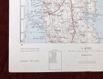 1957 Original Military Topographic Map Rab Cres Adriatic Croatia Yugoslavia - Image 3