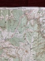 Belogradchik Original Antique Map Bulgaria Serbia Vidin WWI - Image 3