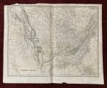 Map of US and Mexico Antique Engraving Jules Renouard Atlantic - Image 2