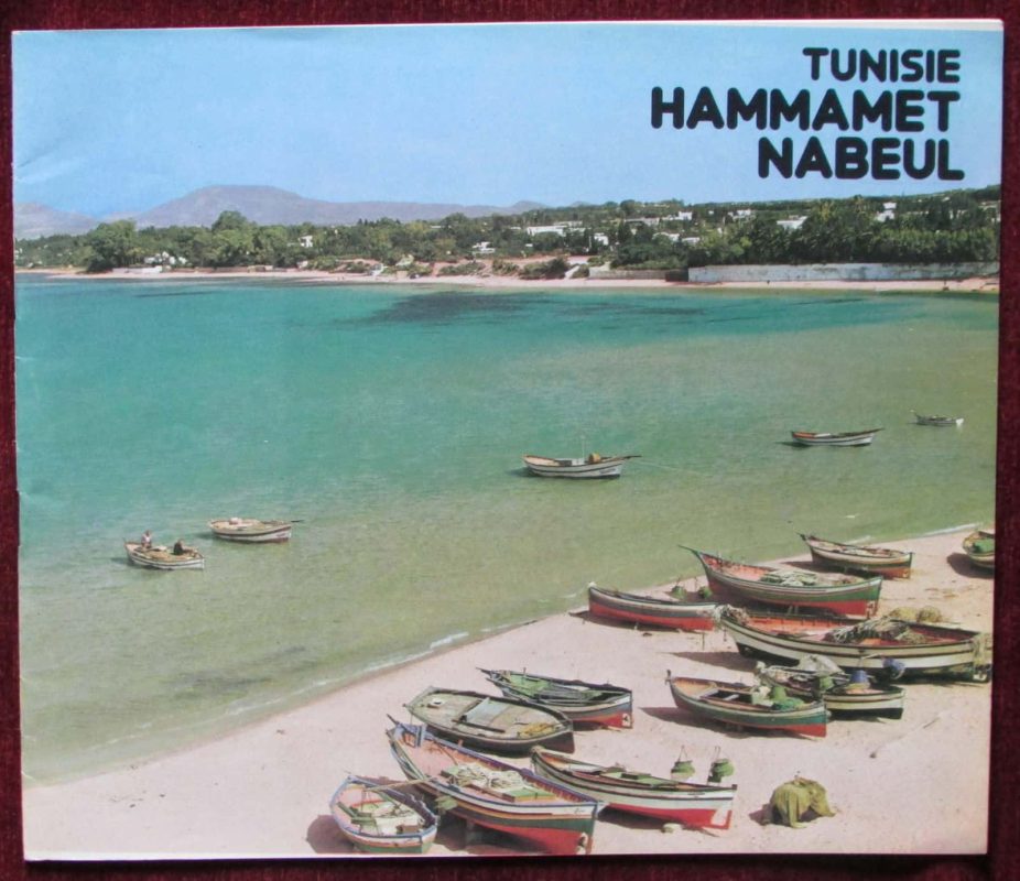 Vintage travel brochure