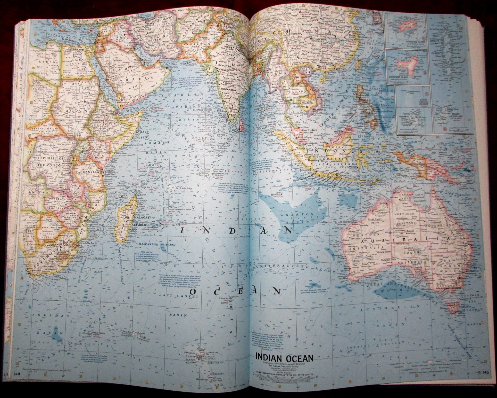 National Geographic Atlas Of The World First Edition 1963