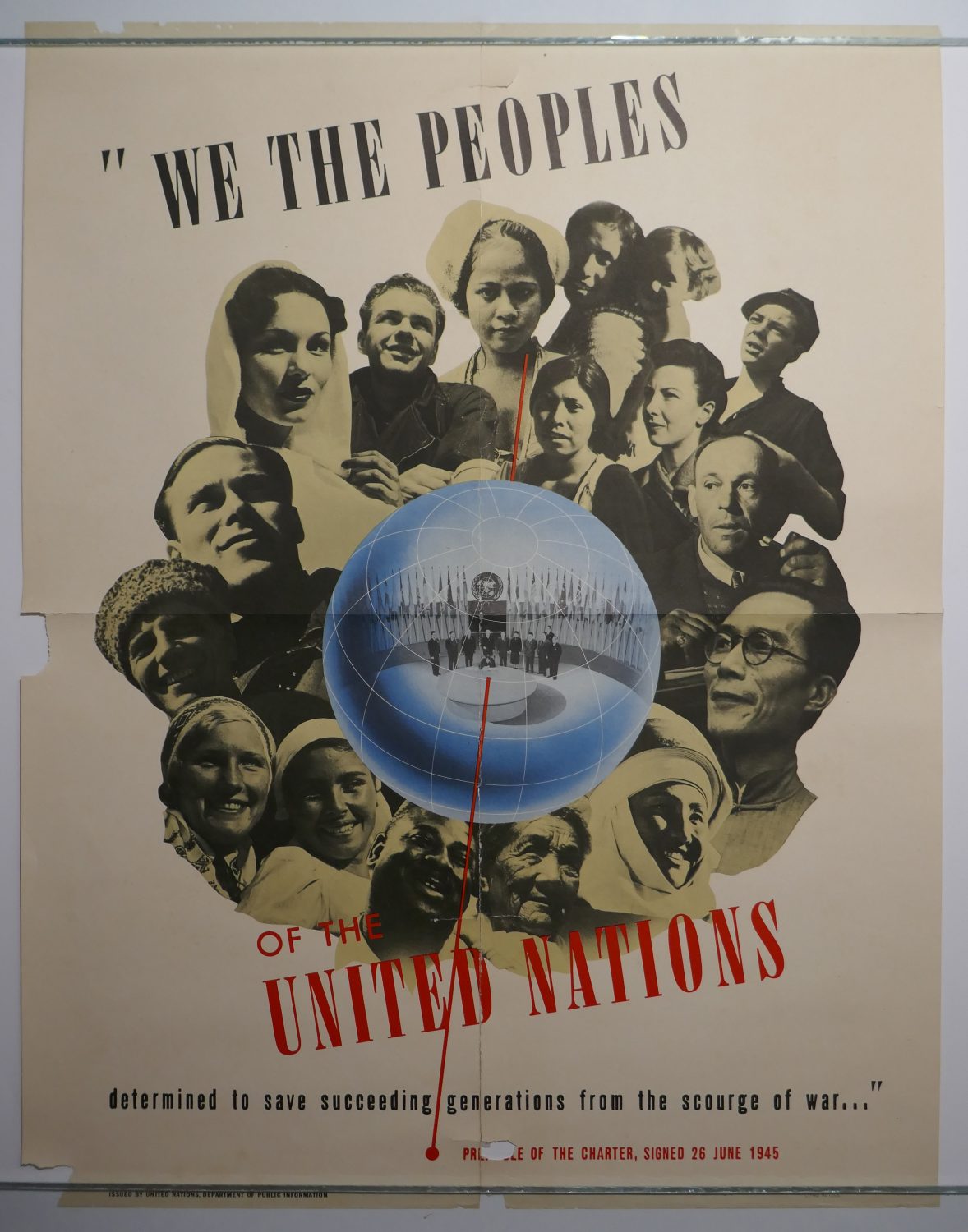 Original Poster We The Peoples of United Nations UN WW2 Charter 1945 ...