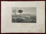 Negroponte Antique Print 1837 Greece Meyer Veduta - Image 2