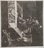 Antique Print Welti Mappe Mitternacht Lithograph Art 1925 - Image 2