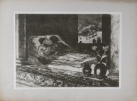 Antique Print Mondnacht Welte Mappe 1925 Moon Night