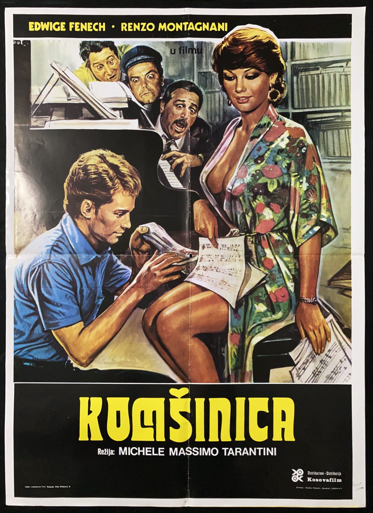 Original Adult Movie Poster School Teacher in the House Tarantini 1978 -  Sigedon