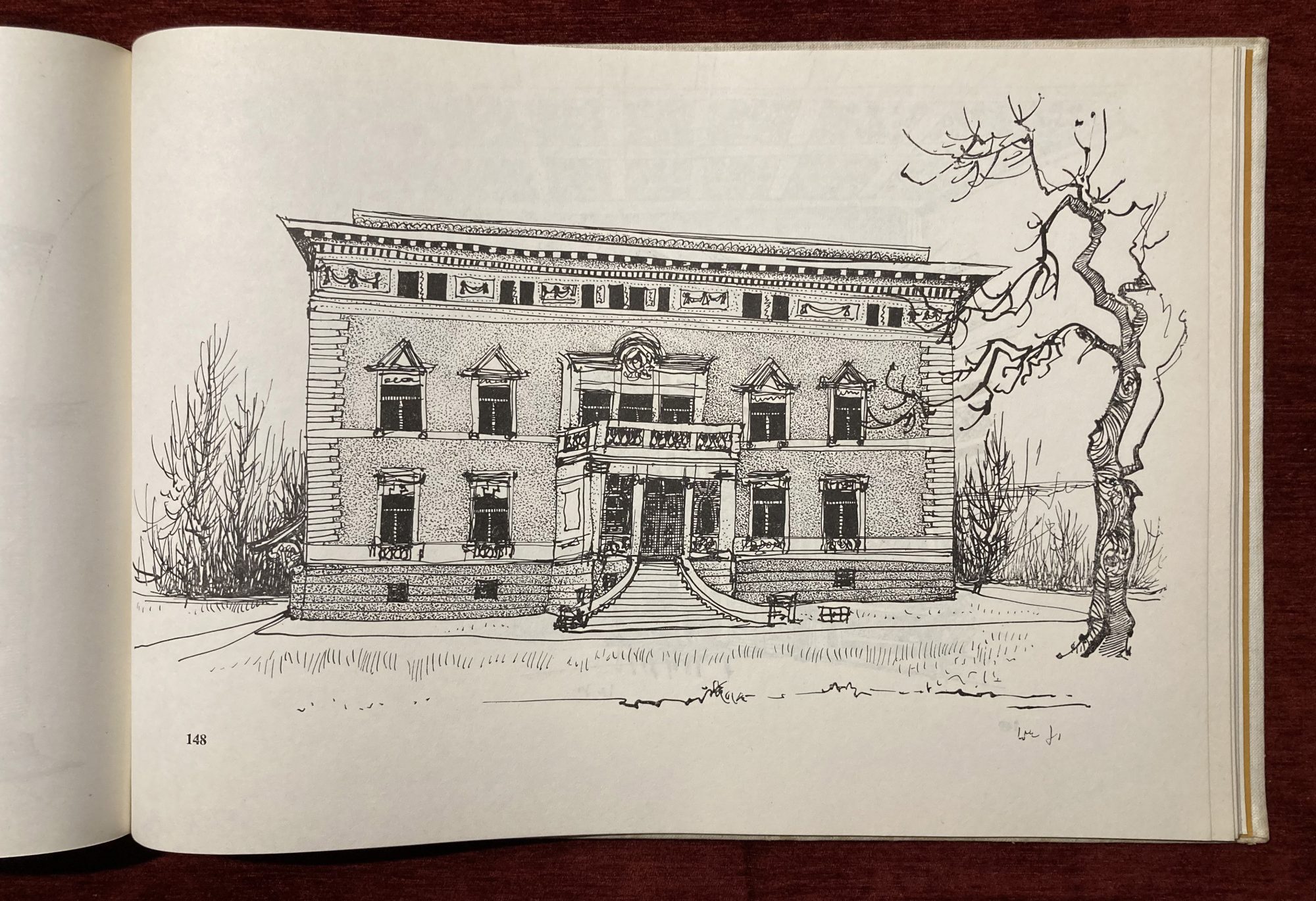 Lodzkie Palace Waclaw Kondek Izrael Poznanski Drawings Illustrated