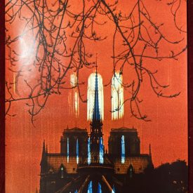 Poster of Notre Dame cathedral in Paris