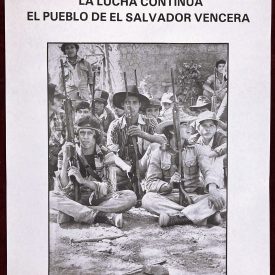 Poster El Salvador Civil War