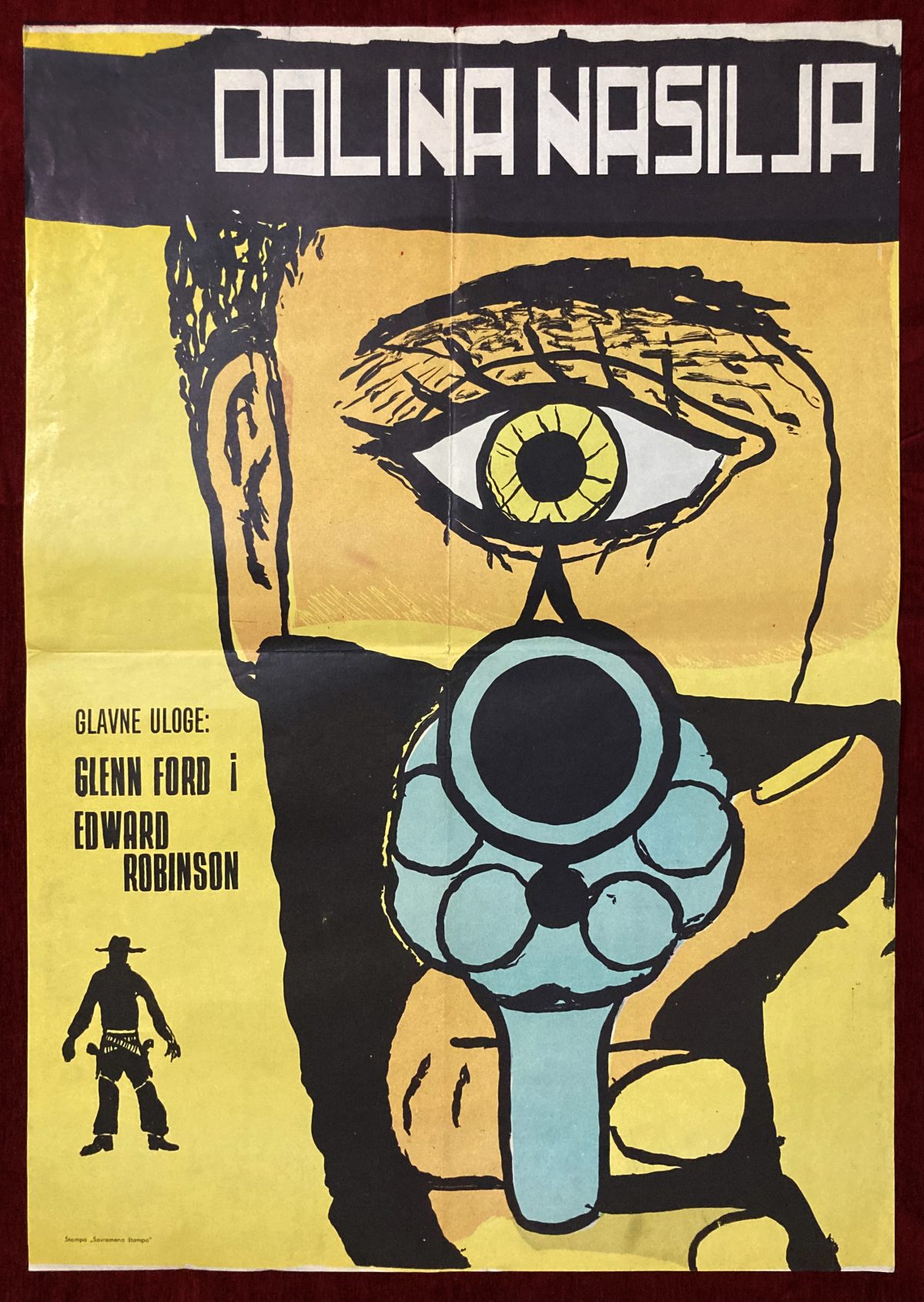 The Violent Men (1955) Original Movie Poster