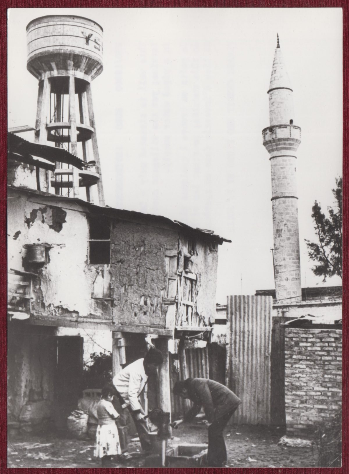 Press photo of a village well in Turkey