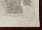 New York City Plan Map Antique Engraving 1838 USA - Image 3