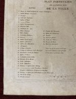 New York City Plan Map Antique Engraving 1838 USA - Image 2