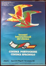 Original Poster Incontri Internazionali del Cinema di Sorrento Alitalia 1982 - Image 2