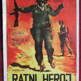 Vintage poster for the movie starring Baynes Barron