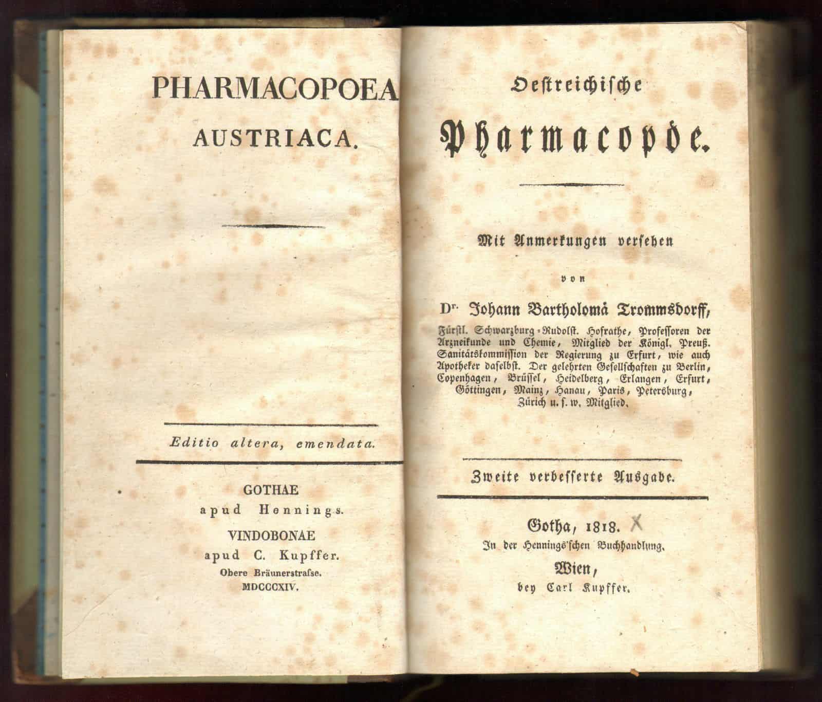 Книги 1800. Pharmacopoea Rossica читать.