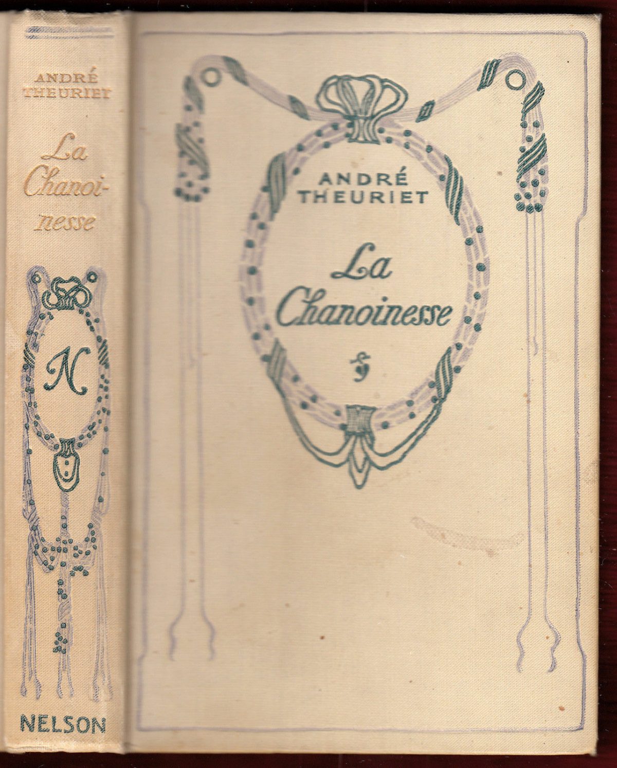 Le Chanoinesse by André Theuriet Book Cover