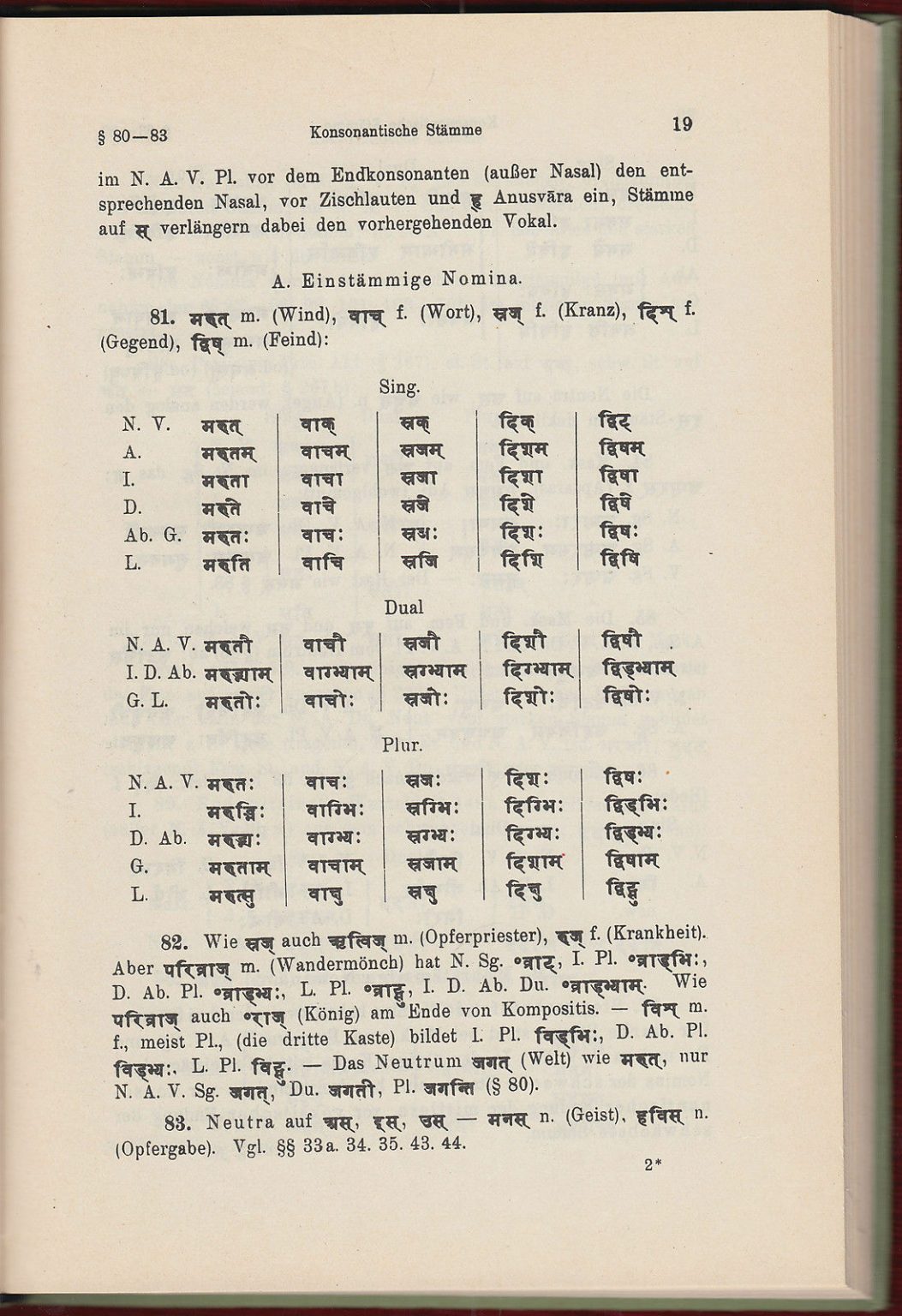 1952-german-sanskrit-language-grammar-text-dictionary-adolf-stenzler