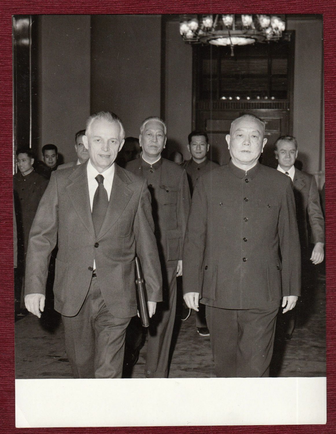 1977 Original Photo Communism Li Xiannian China PRC 李先念 Reception ...