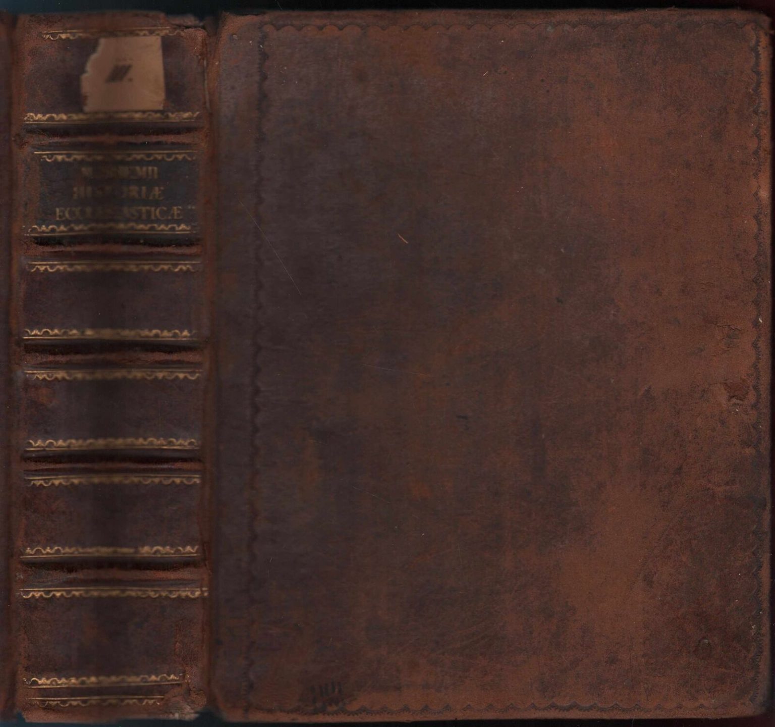 Church History 1755 Institutionum Historiae Ecclesiasticae Von Mosheim Sigedon