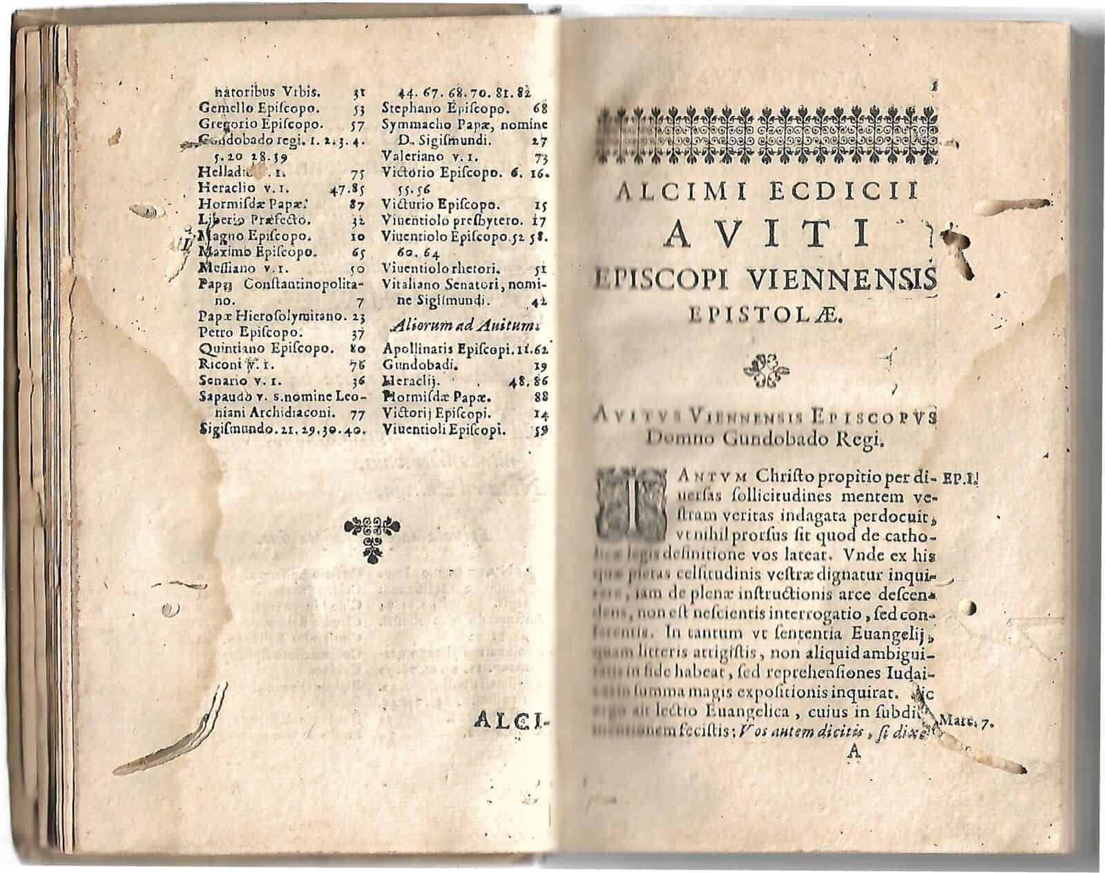 1643 S. Aviti Archiepiscopi Viennensis Opera Poetry - Sigedon